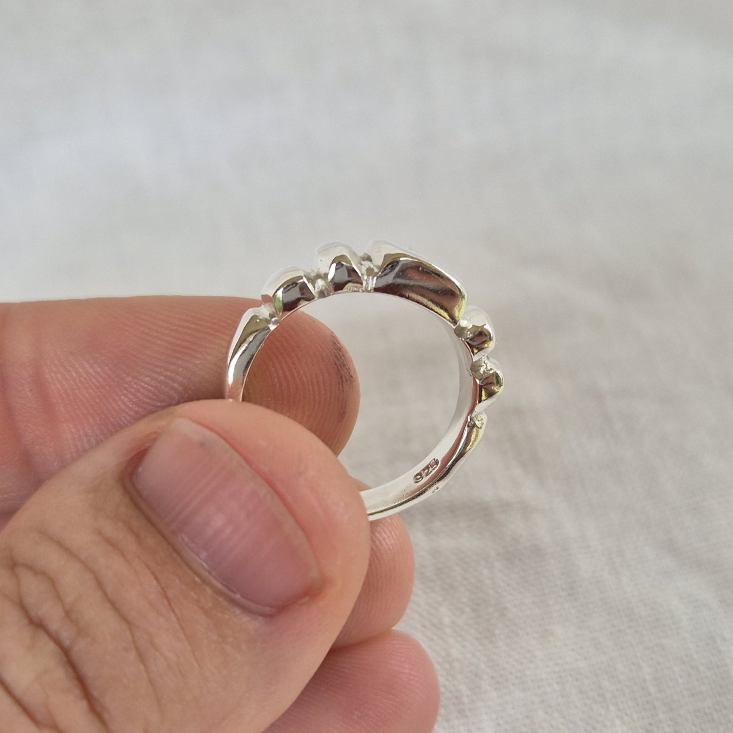 Five-Tier Relic Ring - Size N 1/2