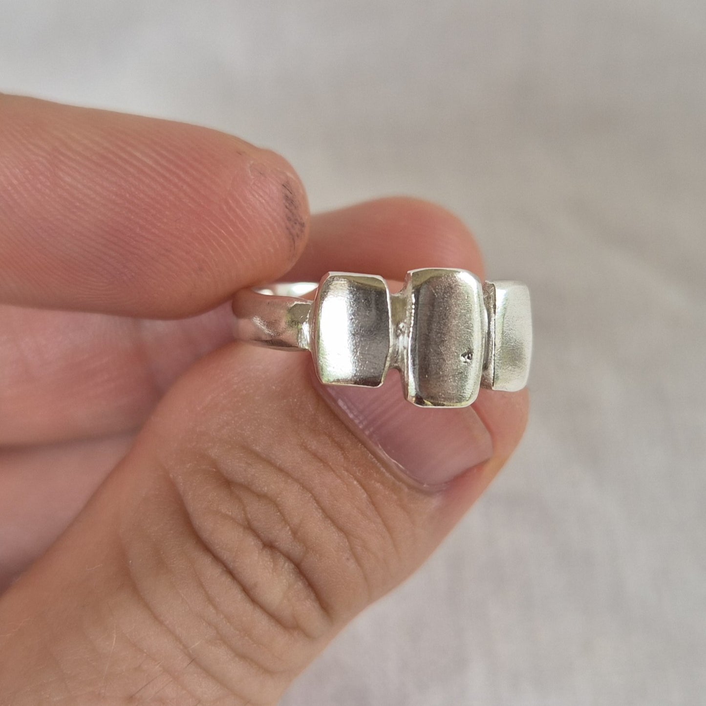 Three-Tier Relic Ring - Size Q