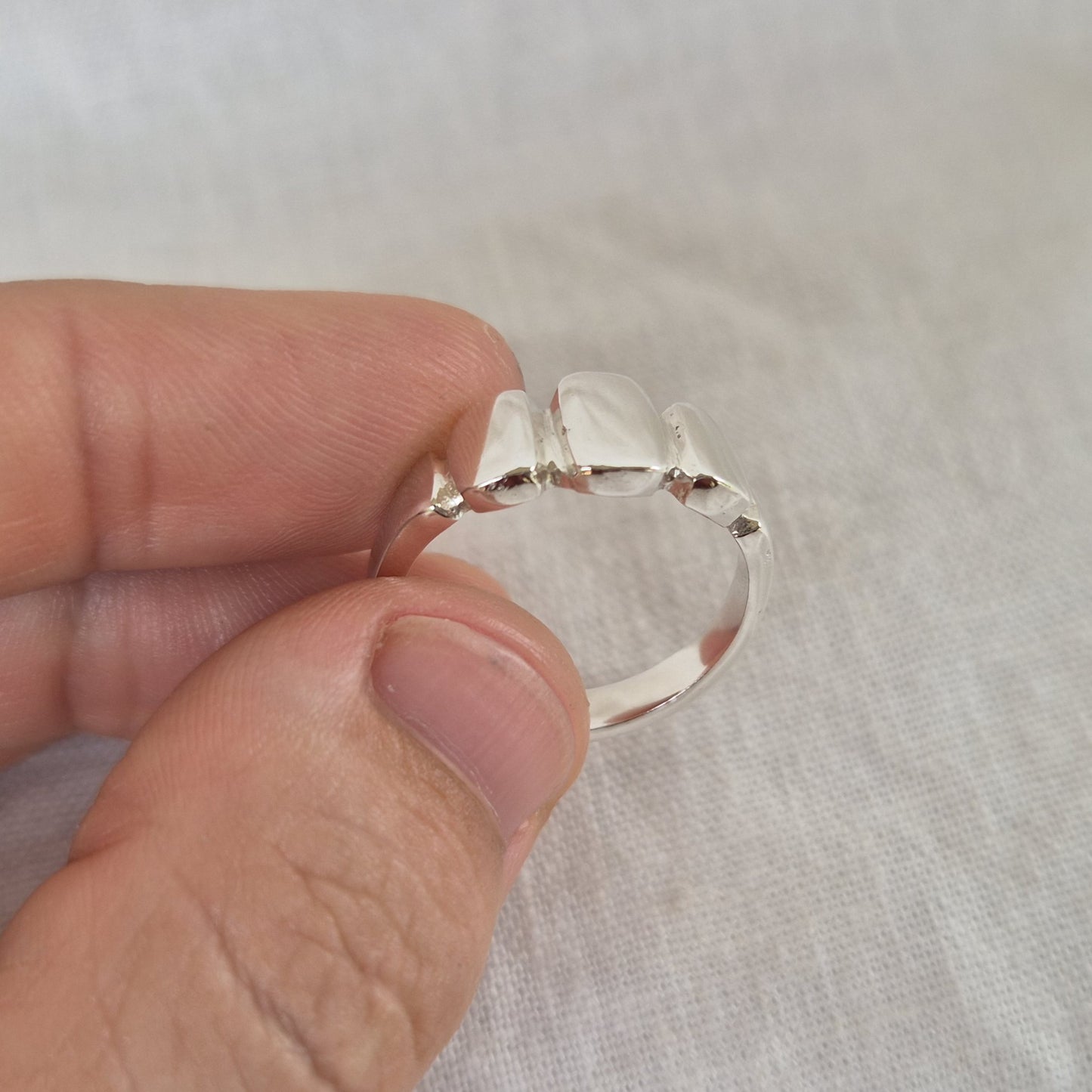 Three-Tier Relic Ring - Size U 1/2