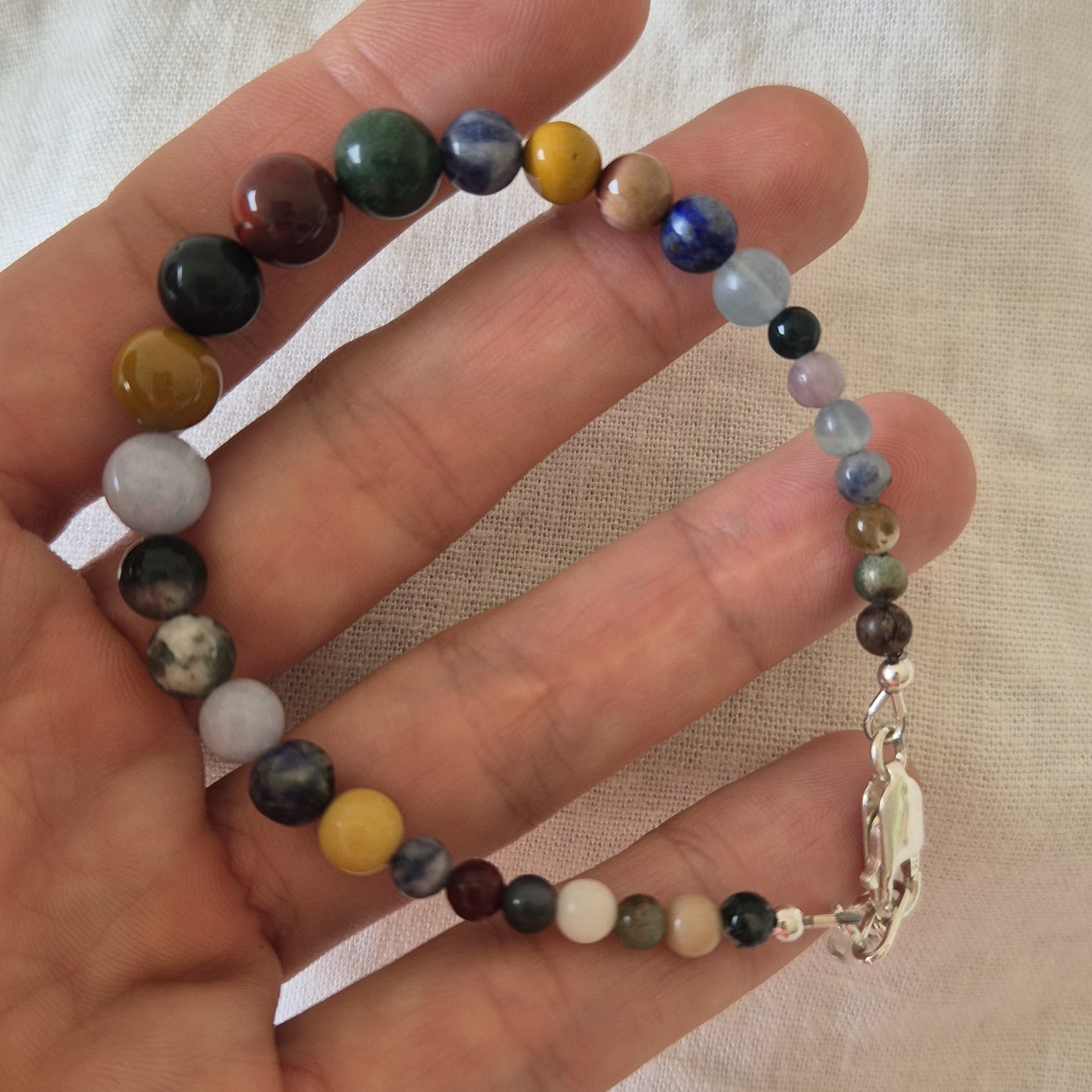Mixed Gemstone Bracelet