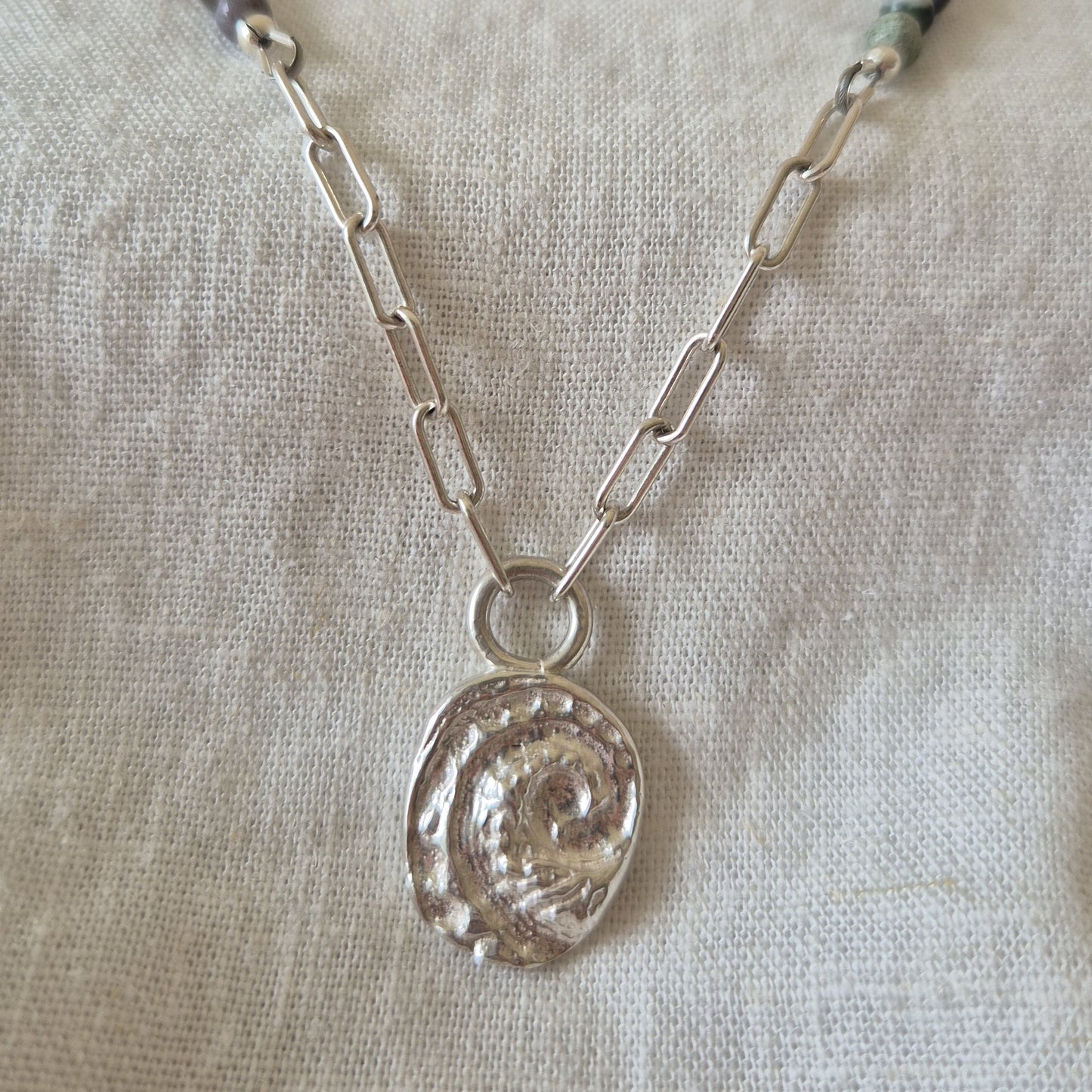 Abalone & Gemstone Necklace