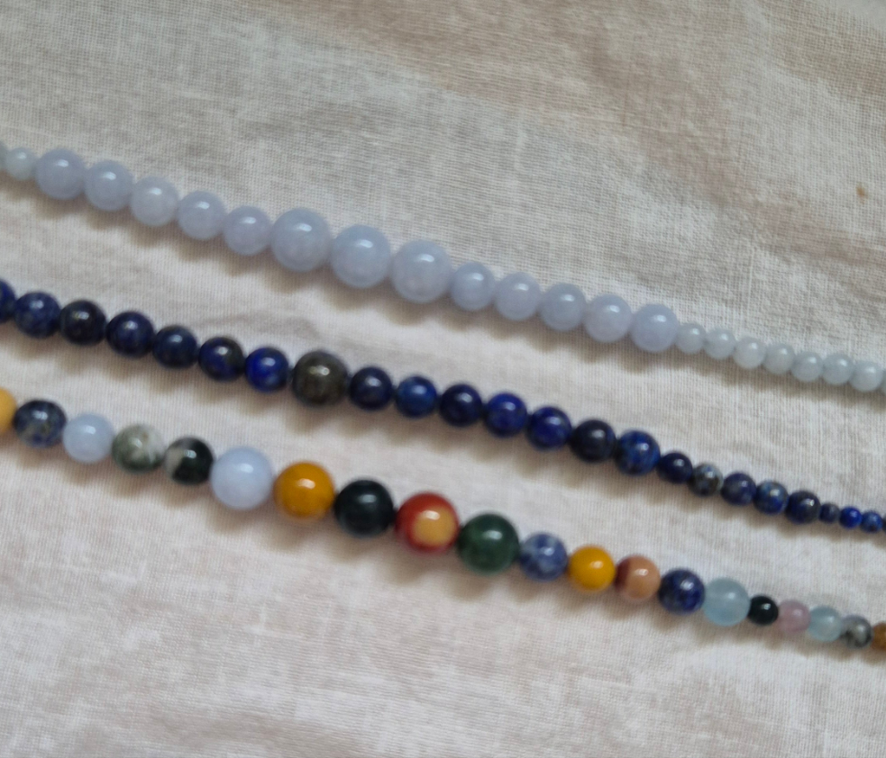 Mixed gemstone bracelet