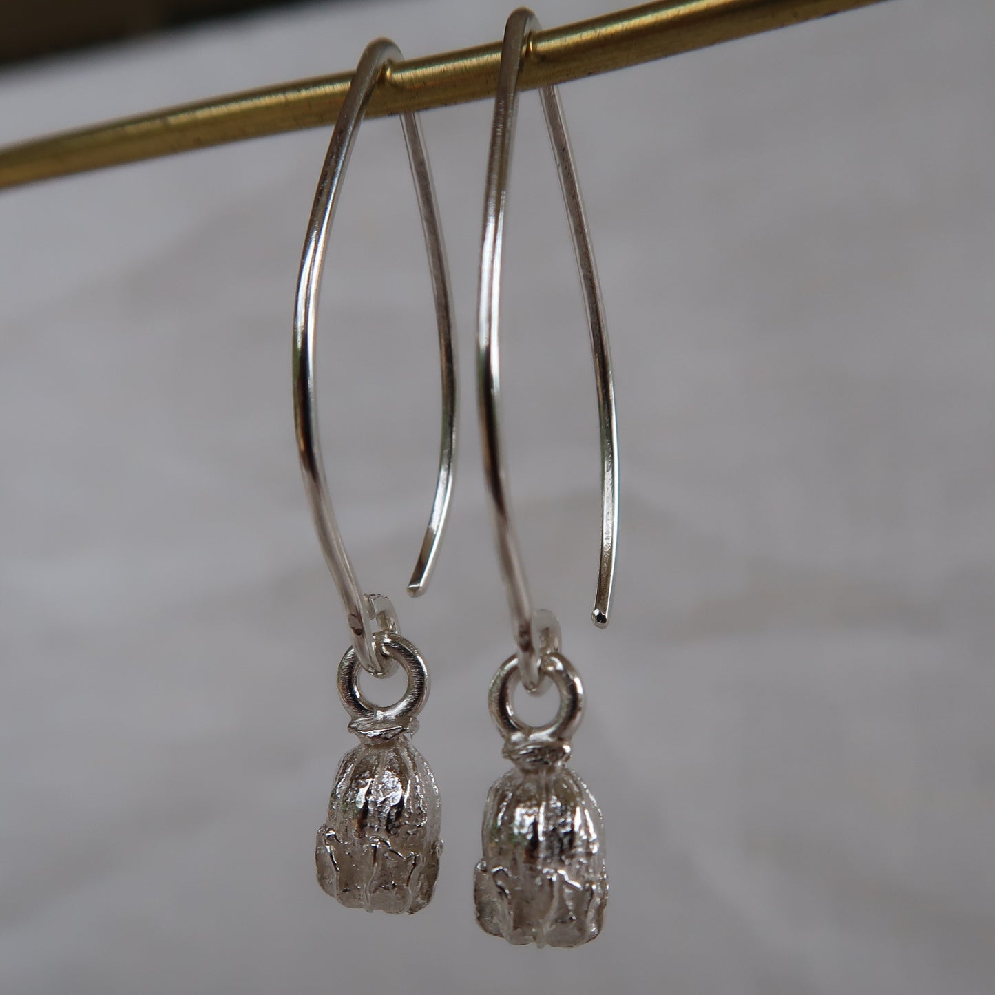Poppy Seed Dangle Earrings