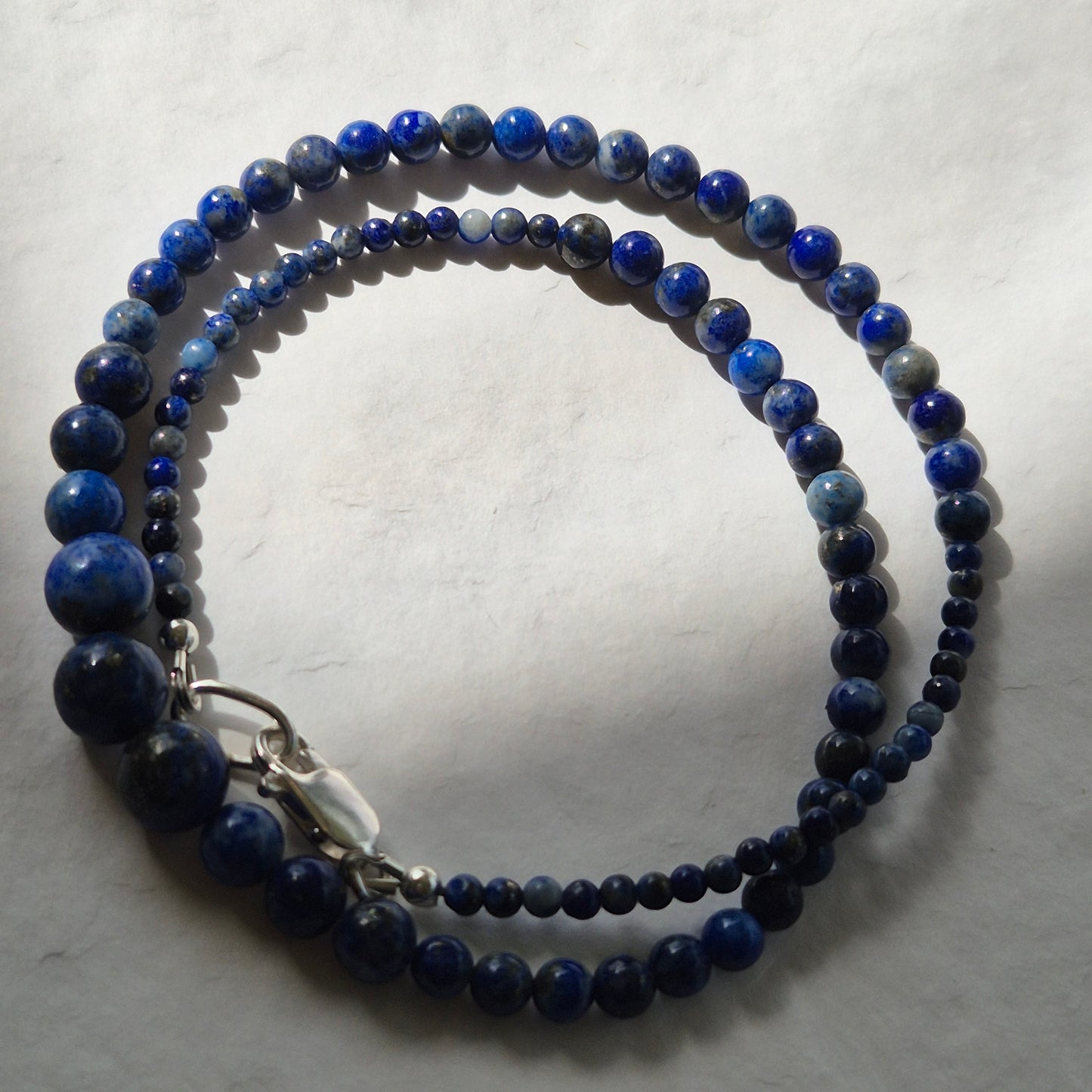 Lapis Lazuli bead necklace