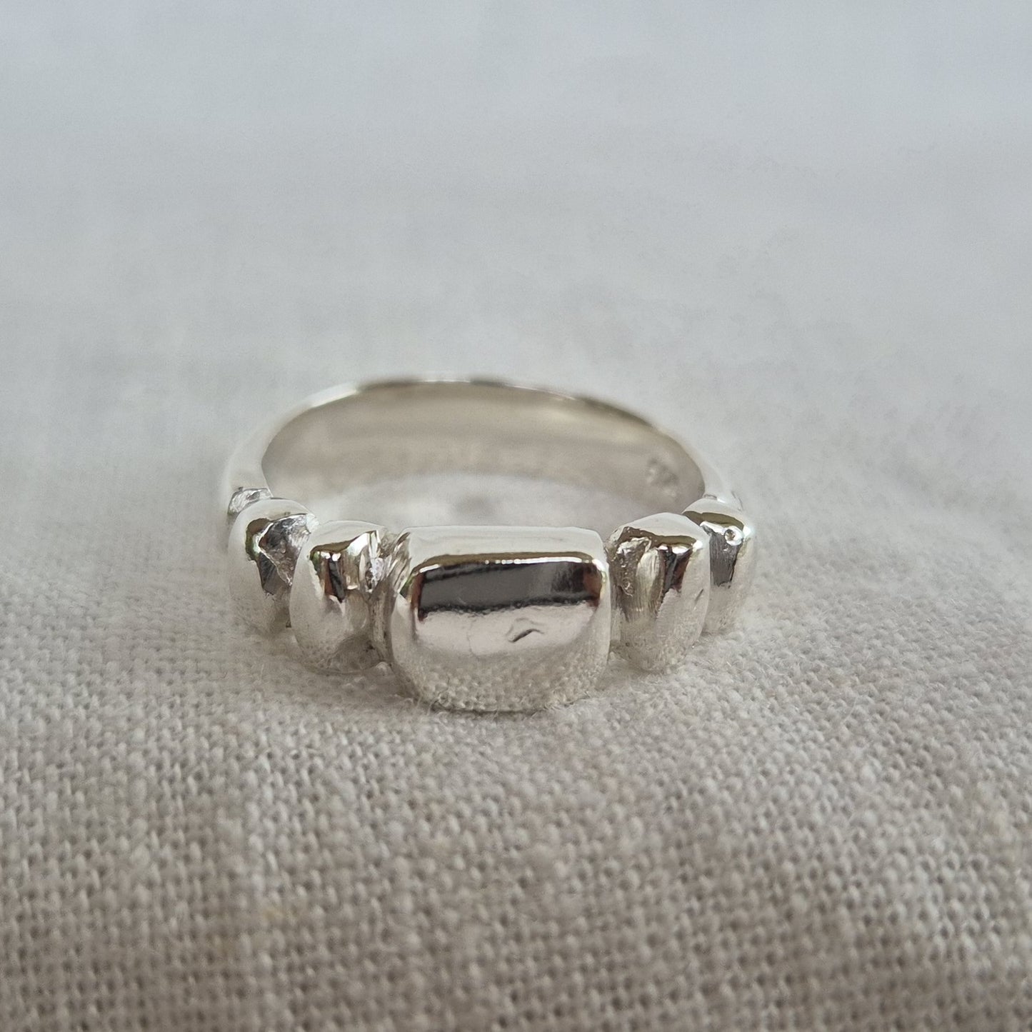Five-Tier Relic Ring - Size N 1/2