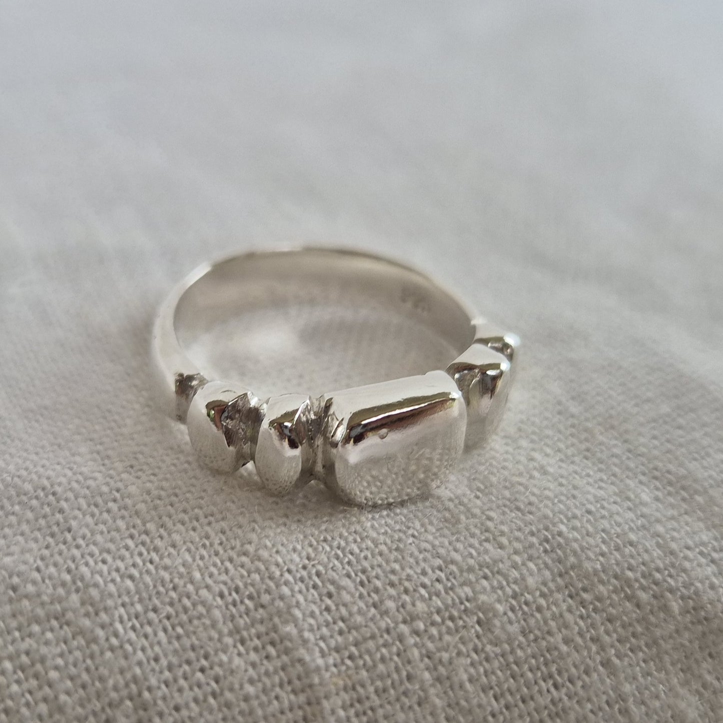 Five-Tier Relic Ring - Size N 1/2