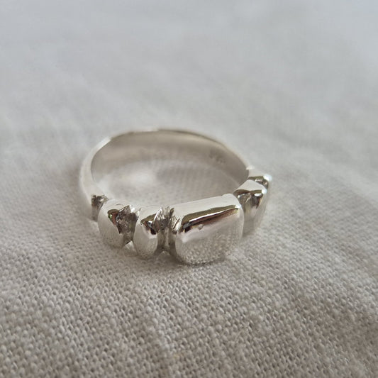 Five-Tier Relic Ring - Size N 1/2
