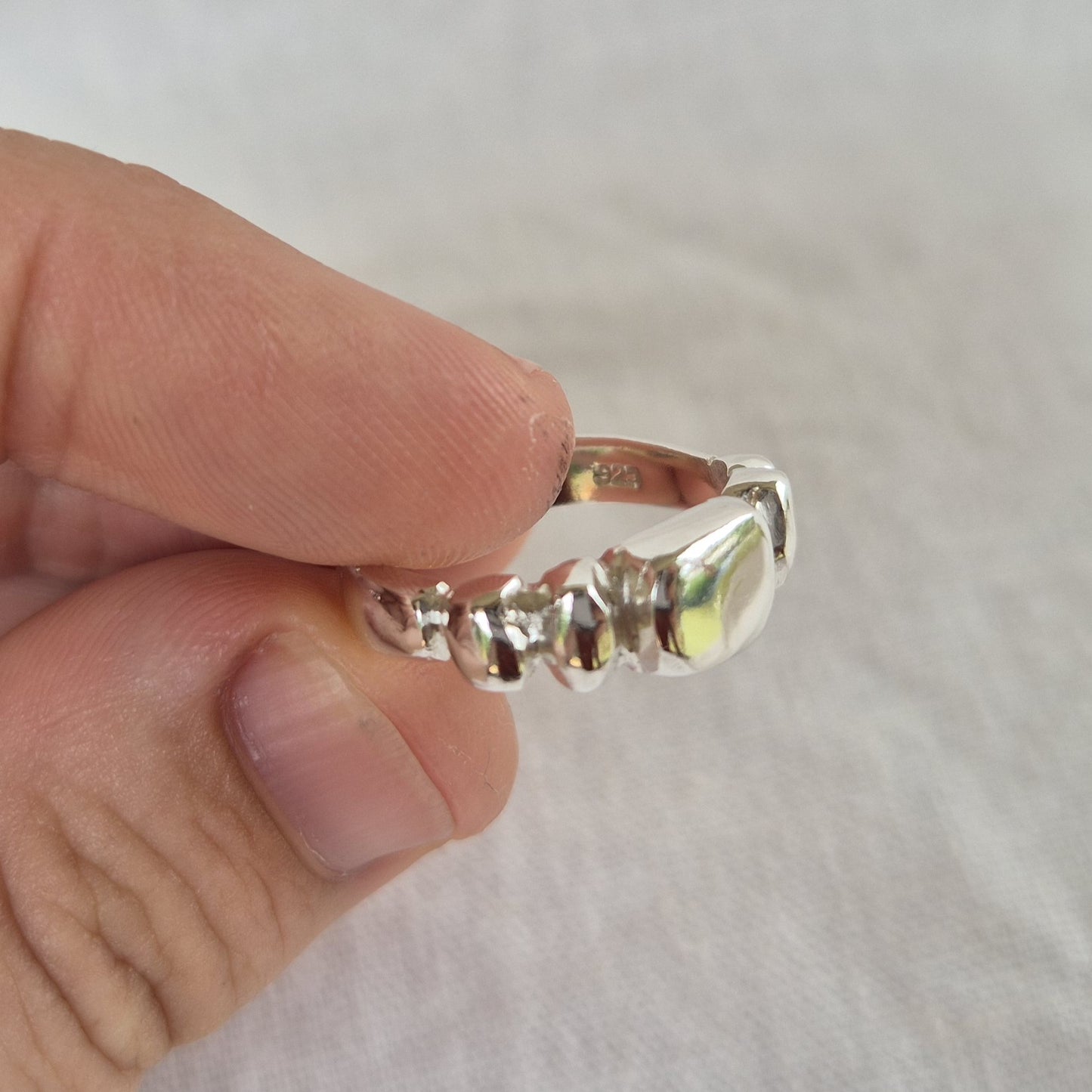 Five-Tier Relic Ring - Size N 1/2