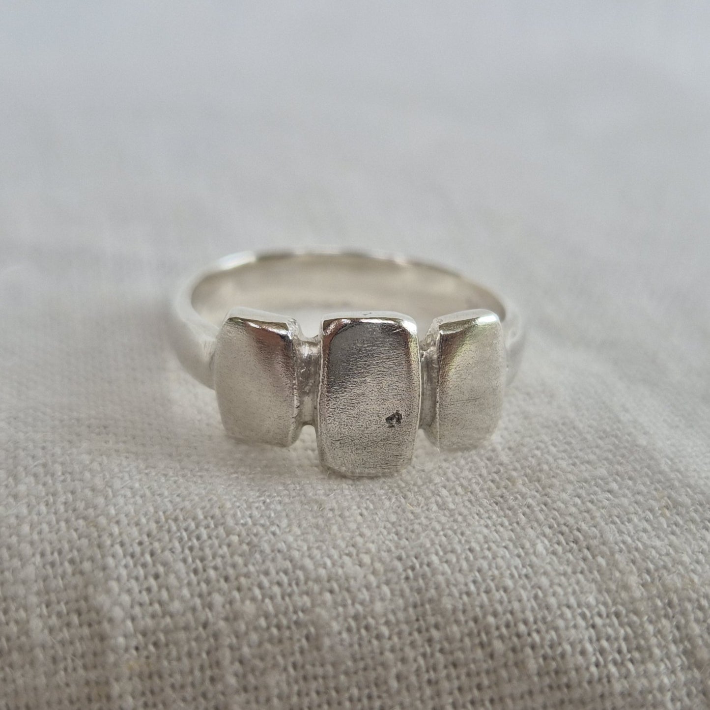 Three-Tier Relic Ring - Size Q