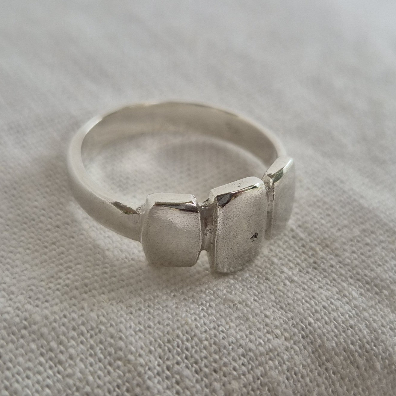 Three-Tier Relic Ring - Size Q