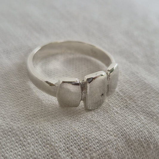 Three-Tier Relic Ring - Size Q
