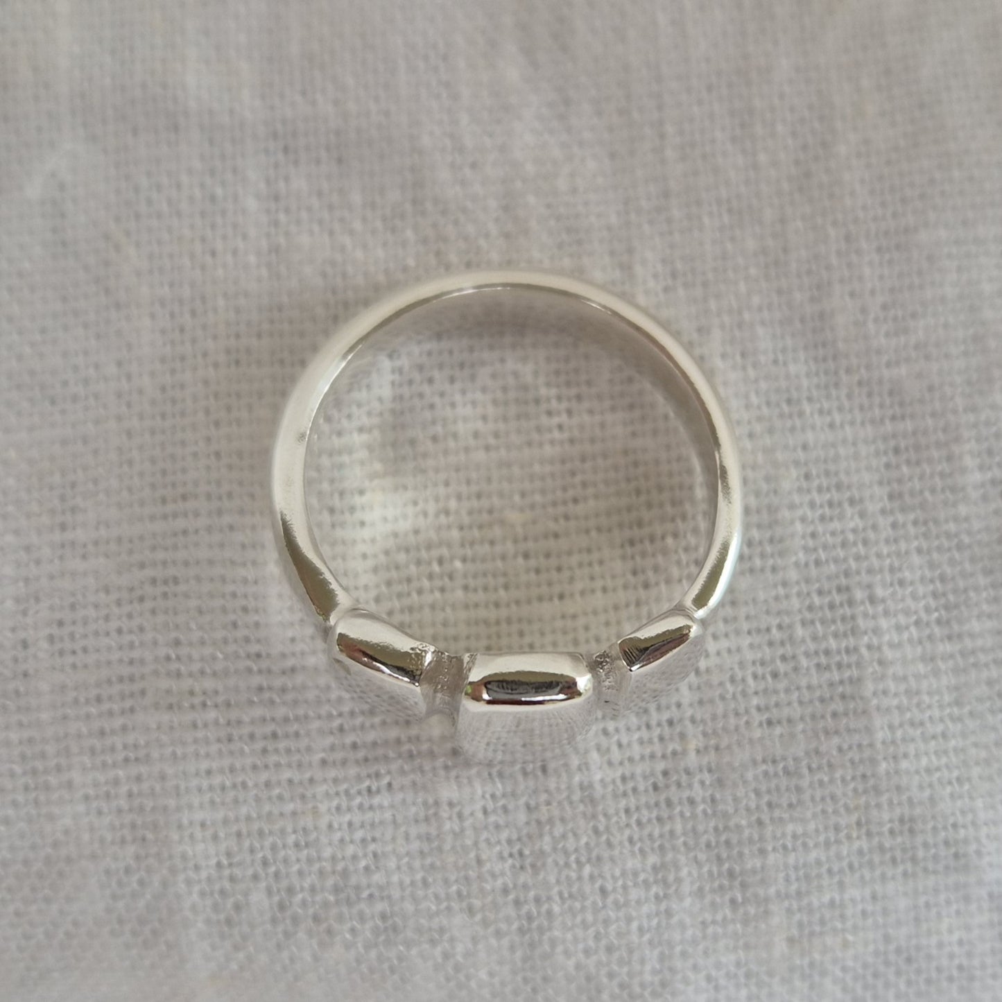 Three-Tier Relic Ring - Size M 1/2