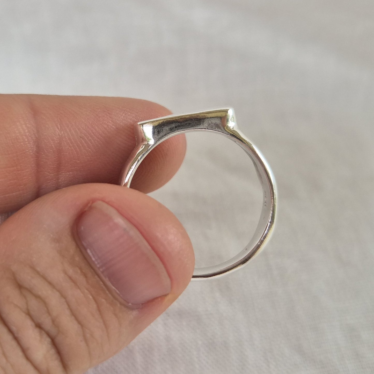 Ocean Relic Ring: High Polish - size U