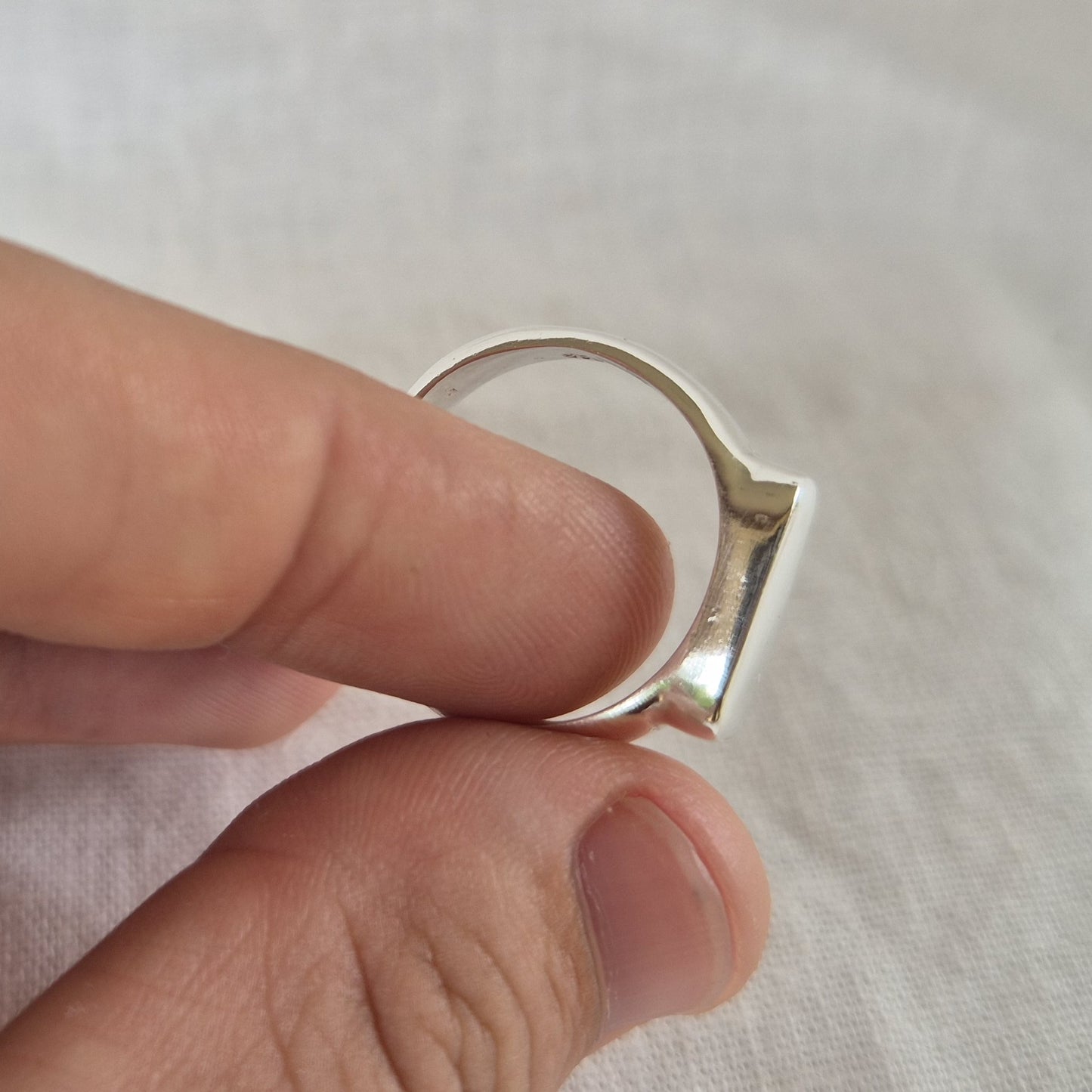 Ocean Relic Ring: High Polish - size U