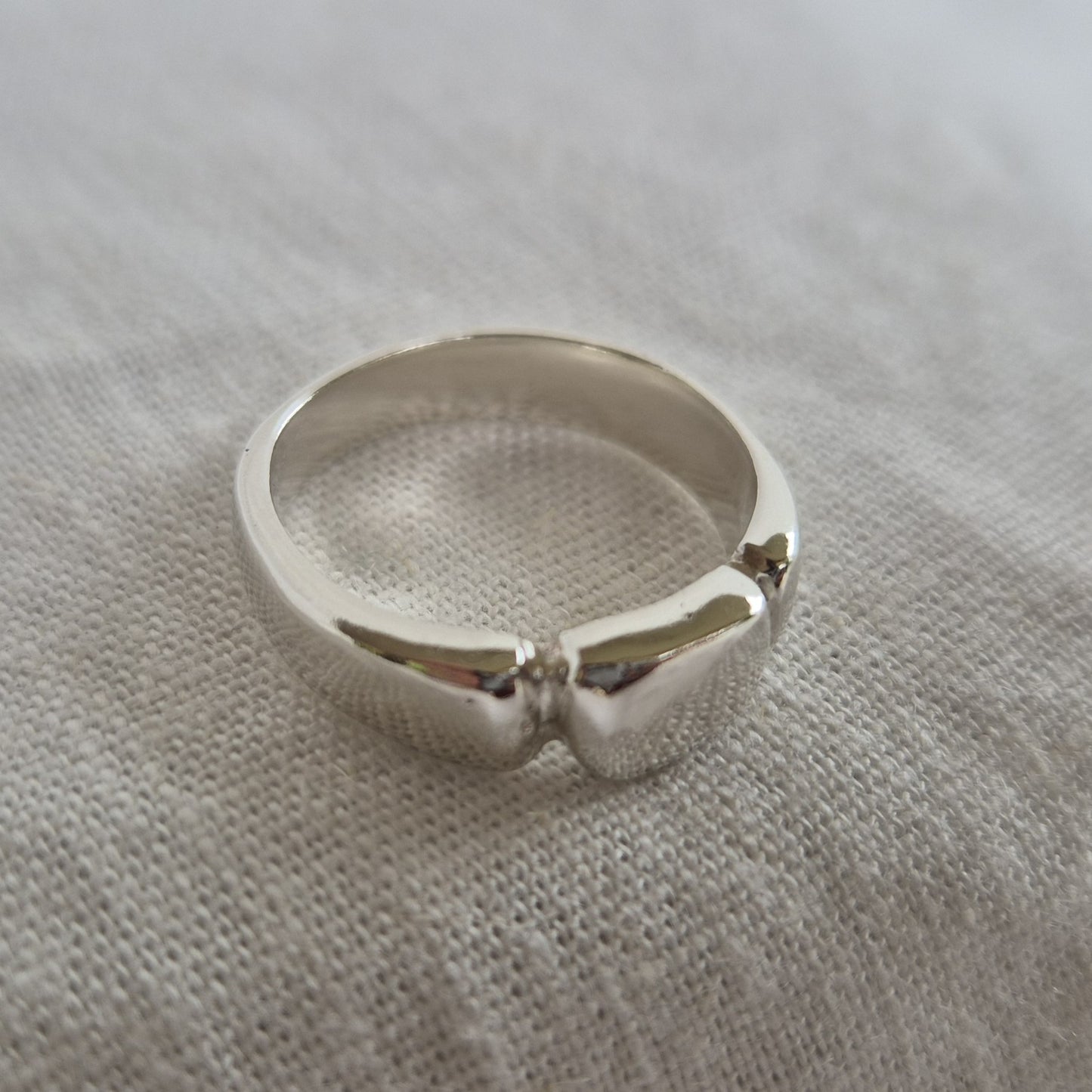 Rectangle Relic Ring - size Q 1/2
