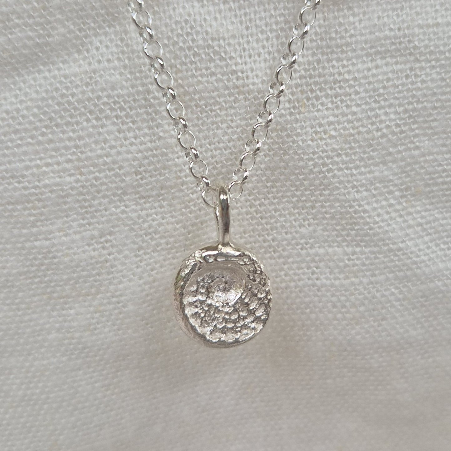 Small Abalone Pendant Necklace