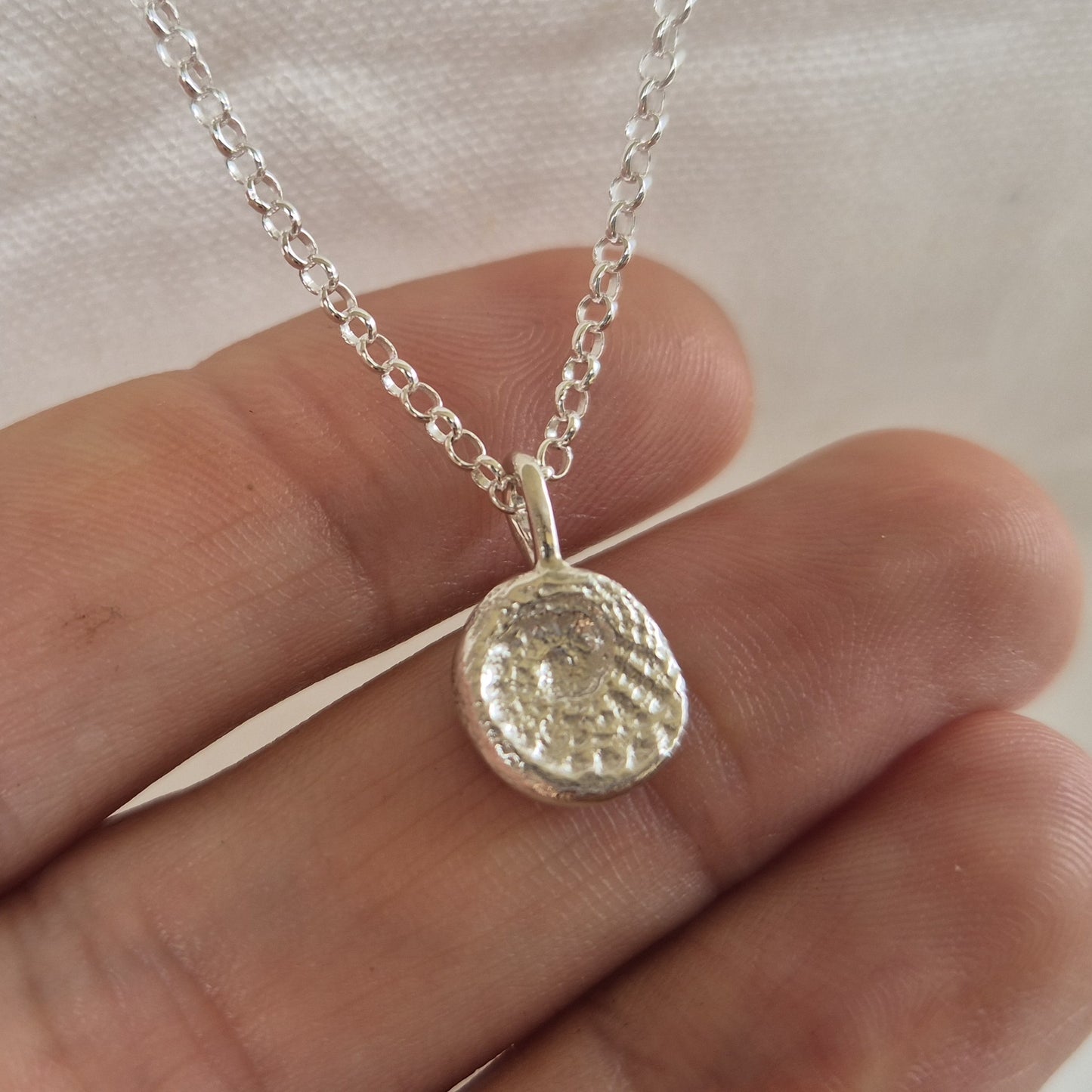 Small Abalone Pendant Necklace