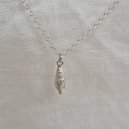 Spiral Shell Pendant Necklace