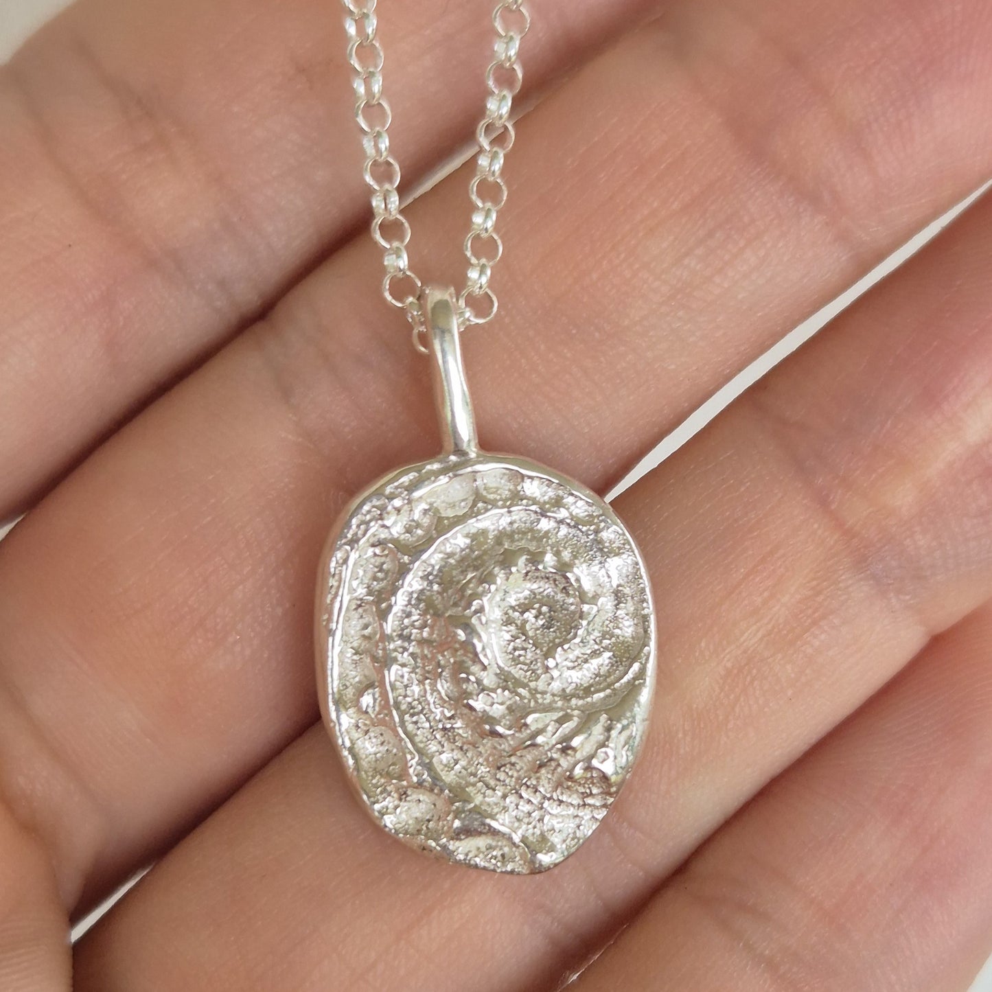 Abalone Shell Pendant Necklace