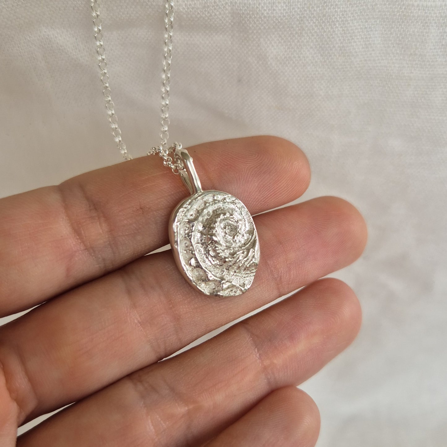 Abalone Shell Pendant Necklace