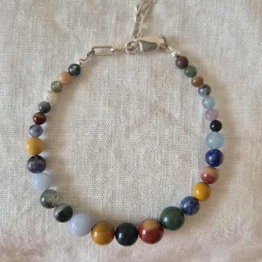 Mixed Gemstone Bracelet