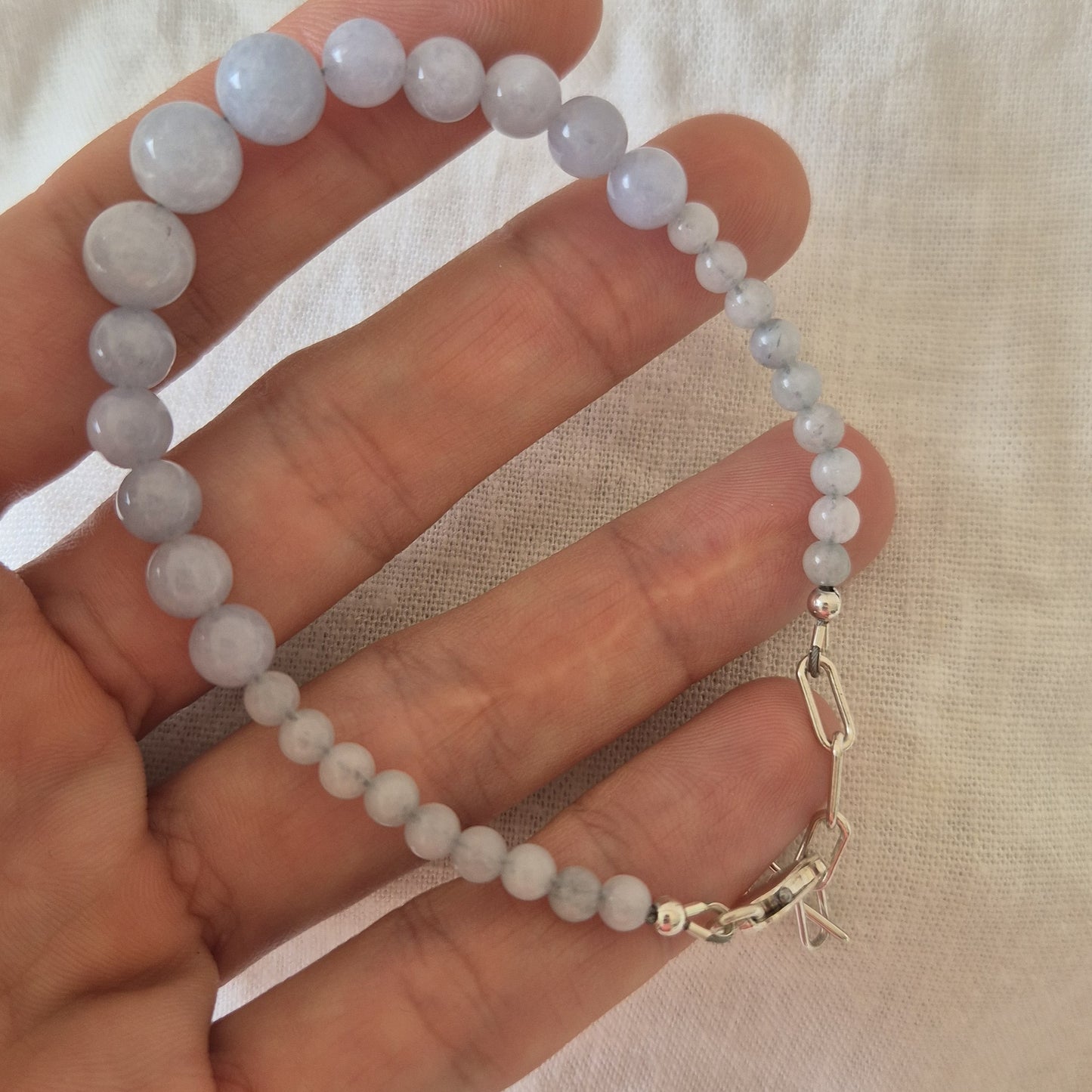 Aquamarine Gemstone Bracelet