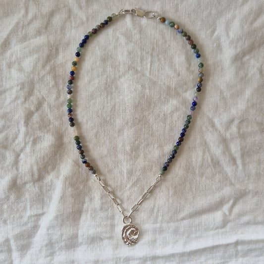 Abalone & Gemstone Necklace
