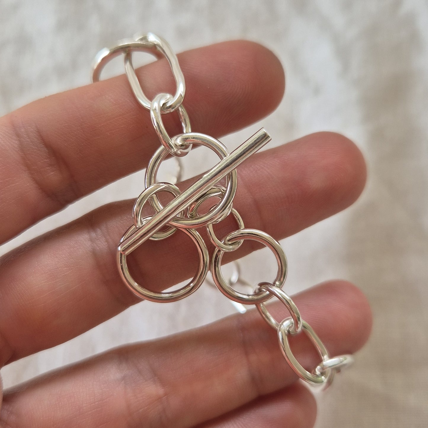 Random Loop Chain Bracelet