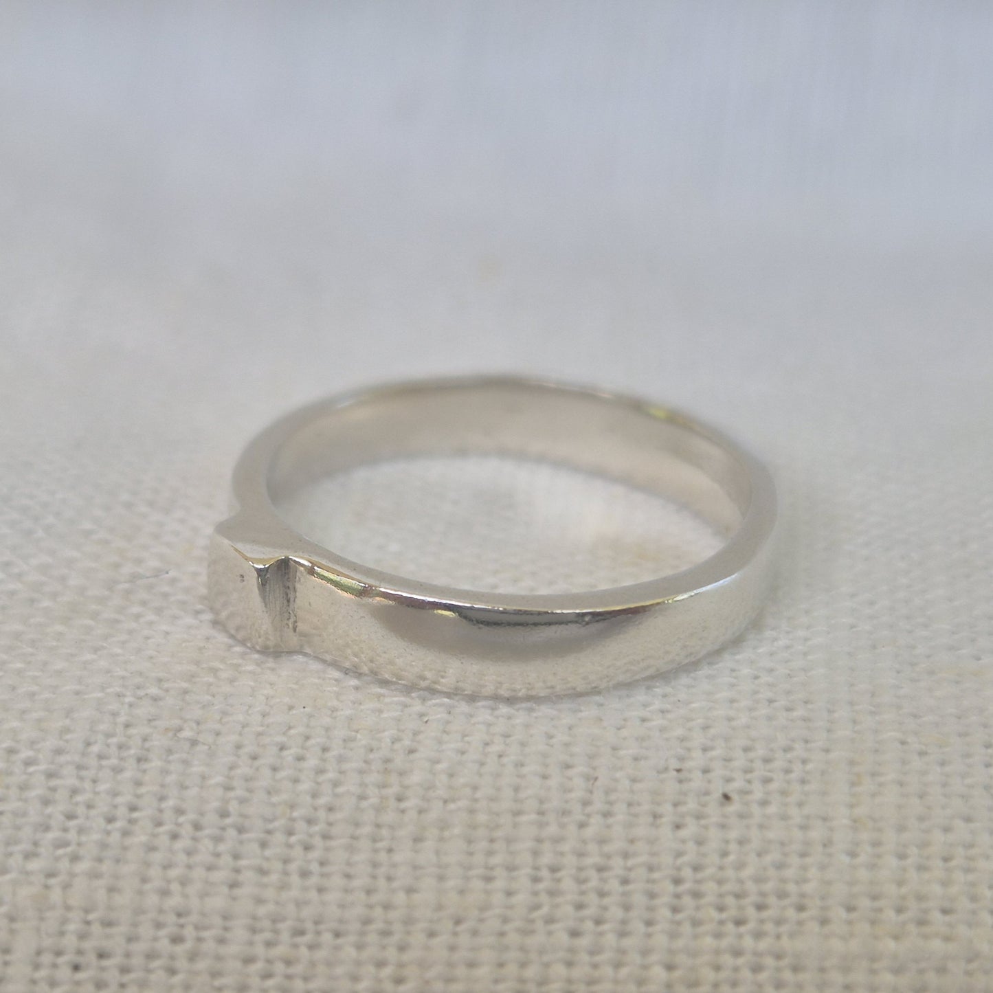 Square Top Stacker Ring