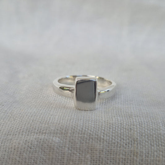 Mini Coastline Slab Ring