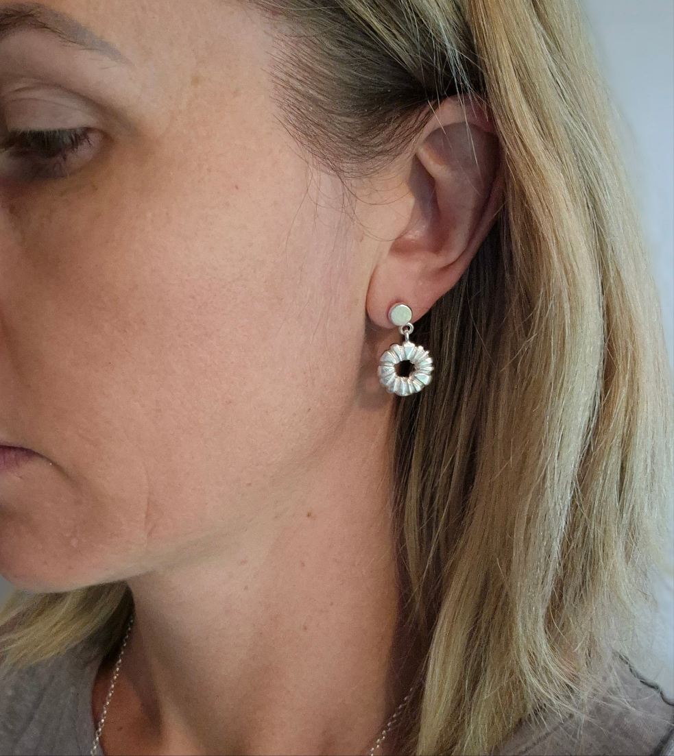 Sunburst Dangle Studs