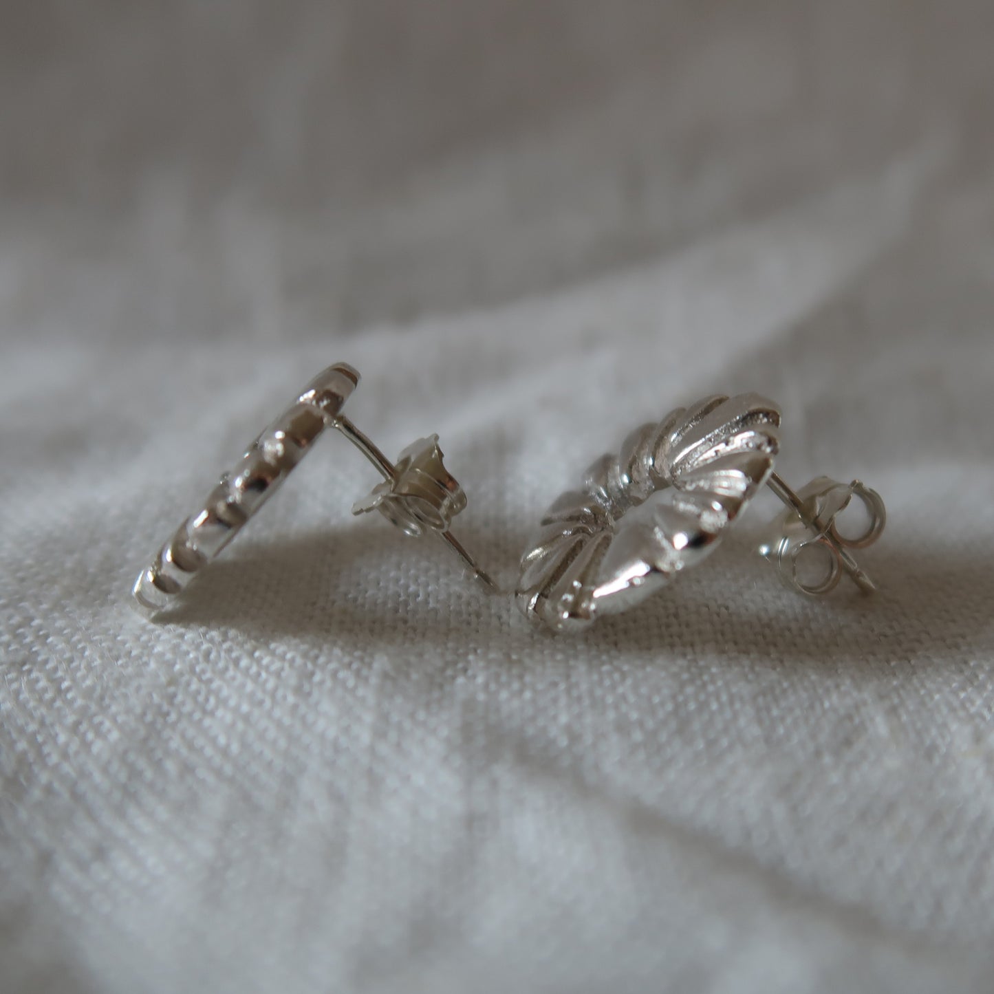 Sunburst Circle Studs