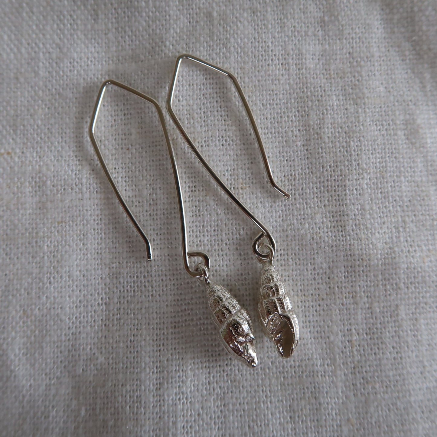 Spiral Shell Dangles