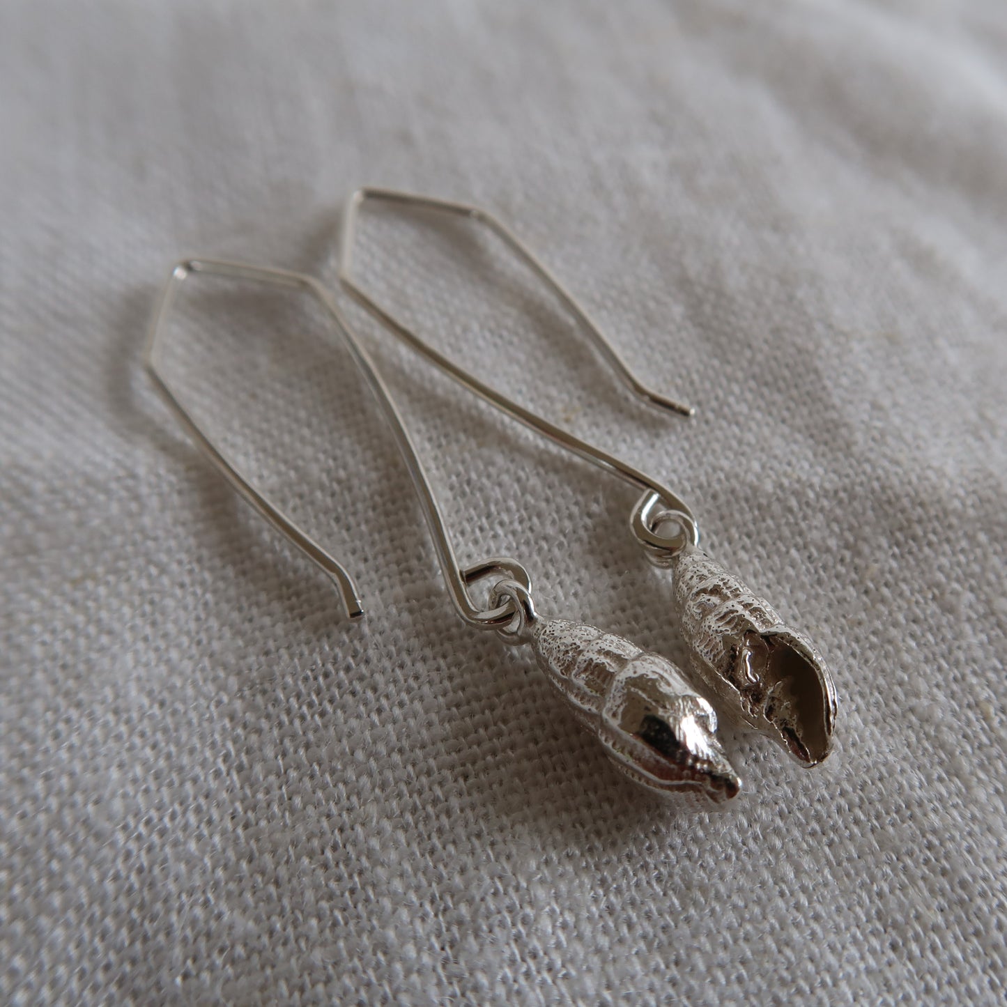 Spiral Shell Dangles