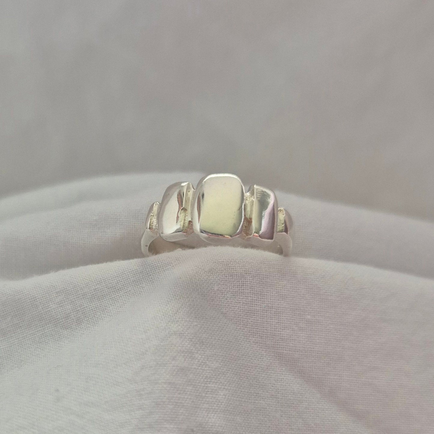 3 Tier Relic Ring Size S - READY TO SHIP
