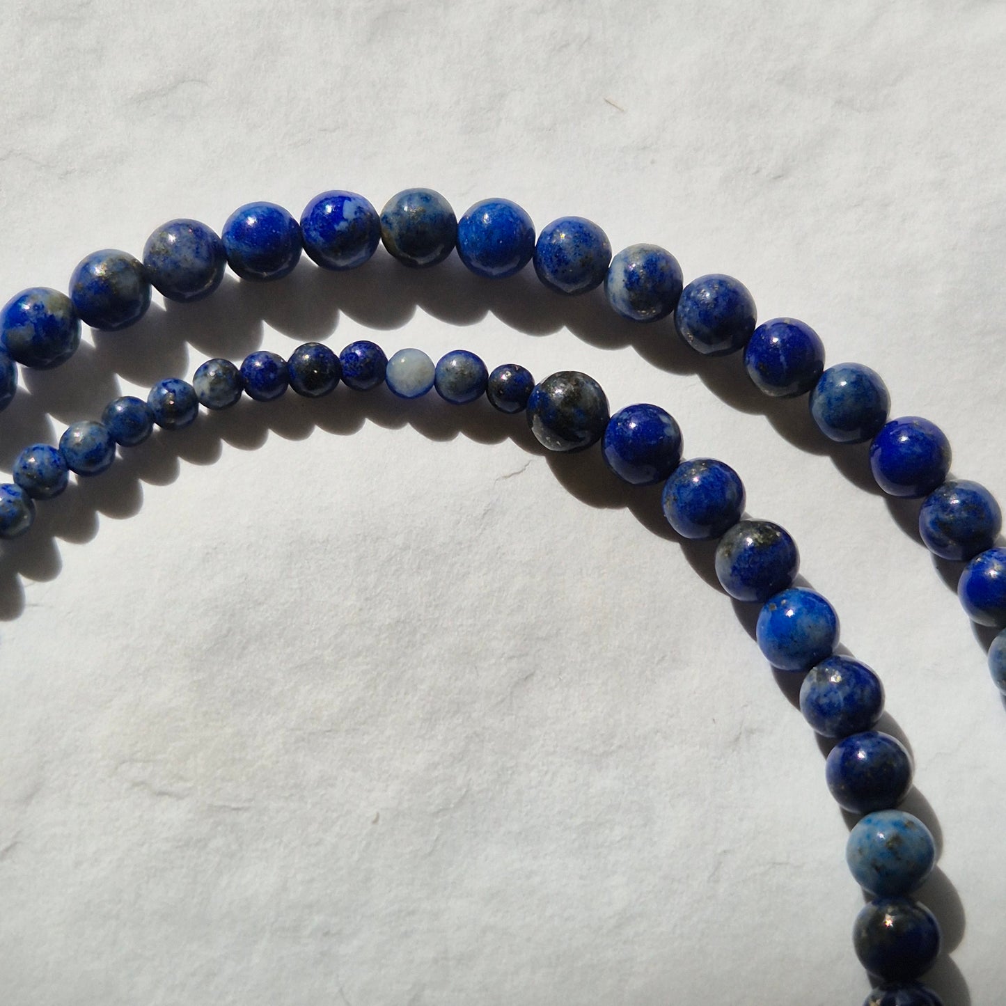 Lapis Lazuli bead necklace