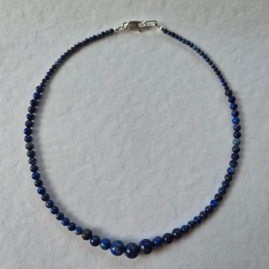 Lapis Lazuli bead necklace
